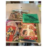 Puzzles & Barbie Paper Dolls