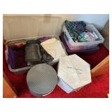 Assorted Fashionable  Scarves & Hat Boxes