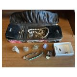 Jewelry Box, Rings & Turquiose Bracelet