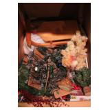 Christmas Lights, Decorations, Wreaths, Greenery