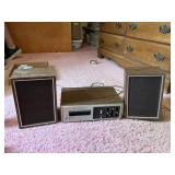 Vintage Nivico 8 Track Stereo w/ Speakers