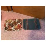 Vintage Metal Lap Trays