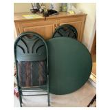 Cosco Round Card Table & Chairs