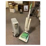 Ceramic Heater & Hoover Convertible Vacuum