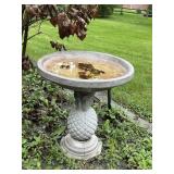 Concrete Birdbath