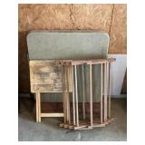 Card Tables, TV Tray & Drying Rack