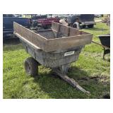 Poly Lawn Dump Cart