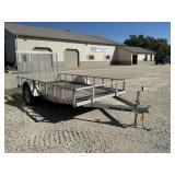 6'x12' Carry-On Aluminum Utility Trailer & Ramp