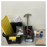 Paints, Penetrating Oils, Battery Box & Misc.
