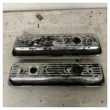 Used Chevrolet Chrome Center Bolt Valve Covers