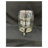 Glass Ice Tea Dispenser