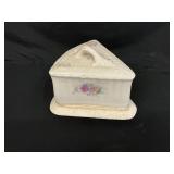 Franz Anton Mehlen Porcelain Cheese Dish