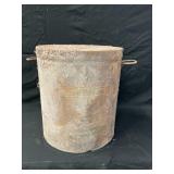 Vintage Cylindrical Metal Container