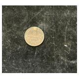 1861 Italy 2 Centesimi Copper/ Bronze Coin