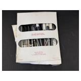 NOS Sheaffer White Dot Desk Set Pens