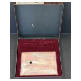 Sheaffer White Dot Norweigan Marble Desk Base