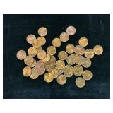 Bright 1974 Pennies