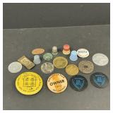 Tokens, Buttons, & Thimbles