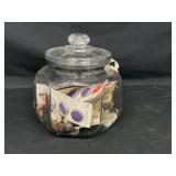 Jar of Assorted Buttons