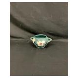 Roseville Pottery Blue Magonilia Double Handled