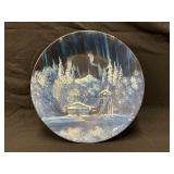 Vintage Handpainted Gold Mining Pan