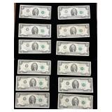 Series 1976 $2 Bills