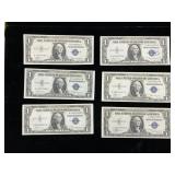 $1 Silver Certificates Series 1935 A