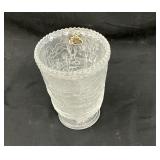 Fenton Curriur & Ives Frosted Satin  Pedestal