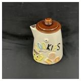 Ceramic Cookie Coffee Pot Cookie Jar