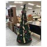 Collapsable Lighted Christmas Tree