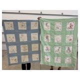Embroidered Crib Blankets