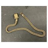Vintage Gold Tone Watch Chain