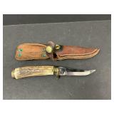 Bone Handle Hunting Knife