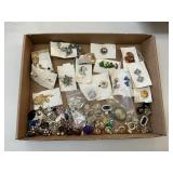 Box Lot of Vintage Estate Jewelry