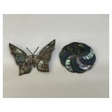 Mexico Silver Brooches