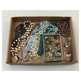 Box Lot of Costume Jewelry