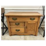 Antique Oak Wash Stand