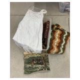 Handmade Afghans, Blankets, Horse & Hound Tapestry