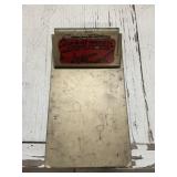 Stan-Hoist Products Advertizing Metal Clipboard