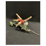 Wooden Swimmer Pull Toy