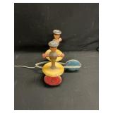 Vintage Whirly Tinker Wooden Pull Toy