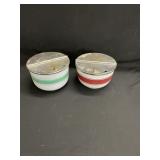 Vintage Medco Flip-Top Sugar Bowls