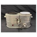 Vintage Electric Dual Food Warmer
