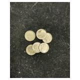 6 Silver Clad Dimes