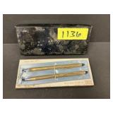 NOS Vintage Cross 12k GF Pen Set