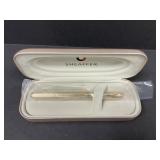 NOS Sheaffer White Dot Gold Tone Fountain Pen