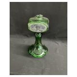 Antique Glass Lamp Base