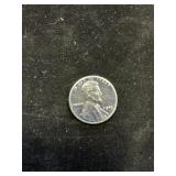 Bright 1943 Steel Wheat Penny