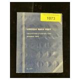 Lincoln Head Cent Collection Starting 1941