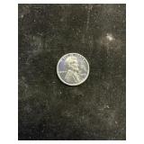 Bright 1943 Steel Wheat Penny